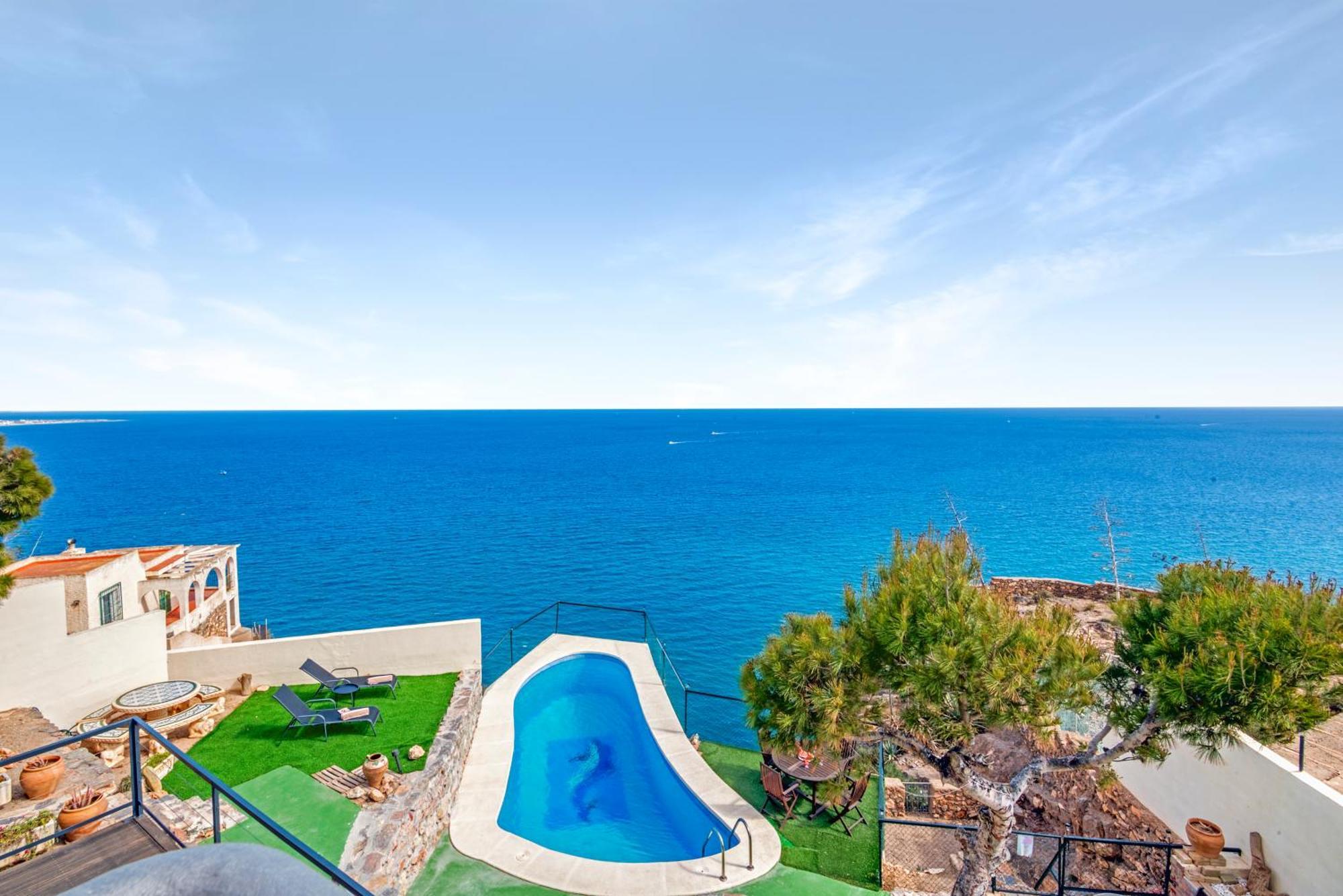 Villa Infinity Sea Views I Pool I Bbq I Jacuzzi Almeria Exterior photo